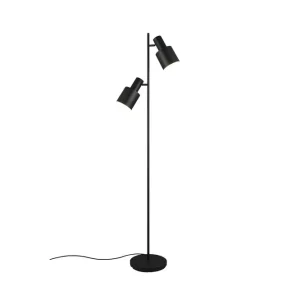 Trio Lighting Golvlampa TRIO Agudo Mattsvart Mattsvart - Belysning & el Nedsatt pris