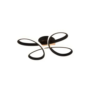 Lägg i varukorgen Trio Lighting Taklampa TRIO Fly 40 cm, Mattsvart 40 cm, Mattsvart - Belysning & el