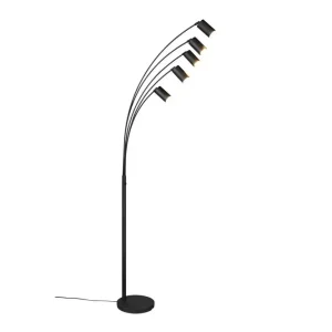 Trio Lighting Golvlampa TRIO Marley Mattsvart Mattsvart - Belysning & el Begränsad tid