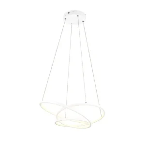 Trio Lighting Pendel TRIO Darvin 64 cm, Mattvit 64 cm, Mattvit - Belysning & el Kundfavorit