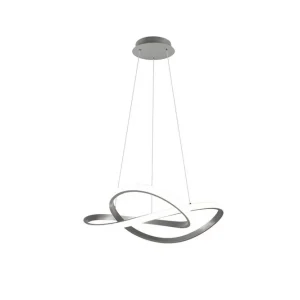 Endast idag Trio Lighting Pendel TRIO Course Borstad stål Borstad stål - Belysning & el
