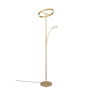 Trio Lighting Golvlampa TRIO Willis Guld Guld - Belysning & el Säker betalning