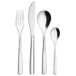 Bestickset Maku Rostfritt Stål 24 Delar Silver - Hushåll Premium