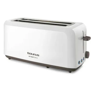 Endast denna vecka Brödrost Taurus Mytoast Duplo 2 Fack Vit Vit - Hushåll
