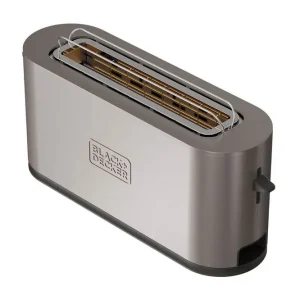 Black+Decker Brödrost Black+Decker 1 Fack Rostfritt Stål - Hushåll Rea