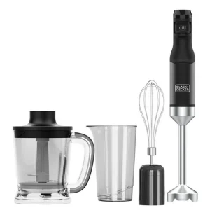 Black+Decker Stavmixerset Black+Decker Svart 1500W Svart - Hushåll Fynd