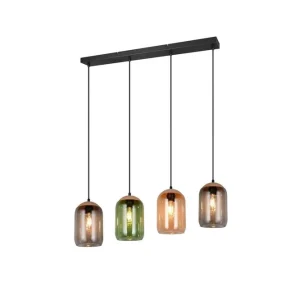 Trio Lighting Pendel TRIO Cork 4-del 4-del - Belysning & el Outlet