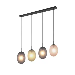 Trio Lighting Pendel TRIO Facette 4-del 4-del - Belysning & el I lager