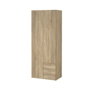 Tvilum Space Garderob 78x200 cm Natur - Förvaring Beställ nu