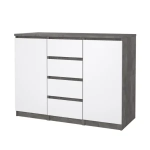 Tvilum Salomns Sidobord 121 cm Vit - Möbler Trygg betalning
