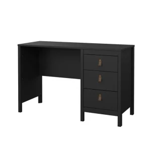 Sänkt pris Tvilum Vallvidera Skrivbord 48x120 cm Svart - Möbler