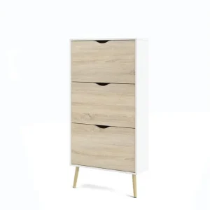 Tvilum Hostafranc Skoskåp 70 cm Vit - Förvaring Sänkt pris