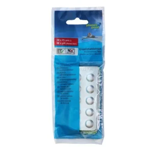 Köp nu Planet Pool Ersättningstabletter Planet Pool Mini Pool Tester pH 30st Klor 30st - Trädgård & spabad