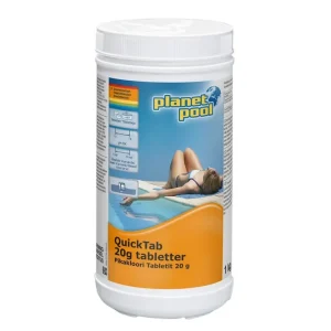 Snabb leverans Planet Pool Vattenvård Planet Pool QuickTab 1 kg (20g tabletter) - Trädgård & spabad