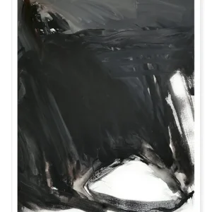 Utförsäljning Anna Bülow poster Abstract 02 70x100cm sign/numrerat