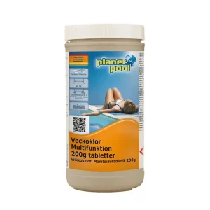Planet Pool Vattenvård Planet Pool Veckoklor Multifunktion 200 g styck 1 kg 1 kg - Trädgård & spabad Trygg betalning