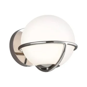 Snabb leverans Vägglampa Feiss Apollo Polerad Nickel Polerad Nickel - Belysning & el