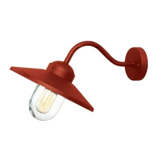 Utomhusvägglampa Elstead Lighting Klampenborg Oxidröd Oxidröd - Trädgård & spabad Handla nu