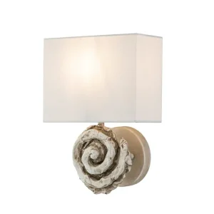Trygg betalning Vägglampa Flambeau Swirl Benvit Benvit - Belysning & el