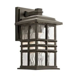 Utomhusvägglampa Kichler Beacon Square 165x302x190 mm 165x302x190 mm - Trädgård & spabad Rabatt