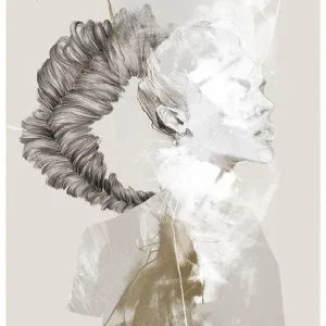 Anna Bülow poster Noise 2 50x70 cm sign/numrerat Populärt val