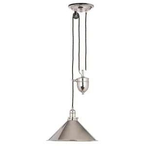 Hänglampa Elstead Lighting Provence Polerad Nickel Polerad Nickel - Belysning & el Handla nu