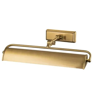 Sänkt pris Tavelbelysning Elstead Lighting Winchfield 445x127x318 mm, Åldrad mässing 445x127x318 mm, Åldrad mässing - Belysning & el