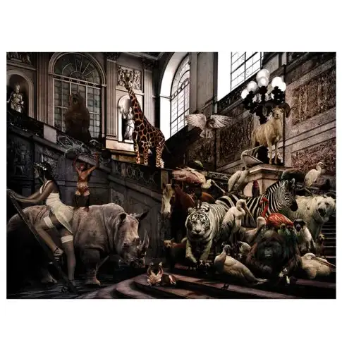 Billigare Väggdekor City Jungle 150x100 cm