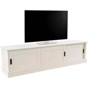 Trygg betalning Loft24 Lowboard Harry Vit Vit - Möbler