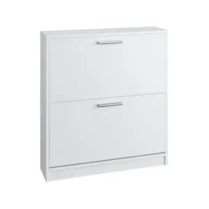 Loft24 Skoförvaring Bill 75x21x83 cm, Vit 75x21x83 cm, Vit - Förvaring Rabatt