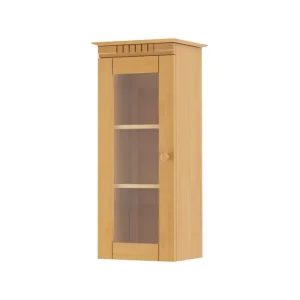 Loft24 Väggskåp Cubrix 1 Dörr Betsat/Vax Glas, Glasdörr Betsat/Vax Glas, Glasdörr - Förvaring Rabatt