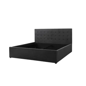 Handla nu Loft24 Sängram & Sängstomme Loft24 Hamar Sängram Antracit 200x180 - Möbler