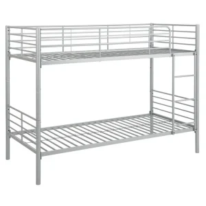 Loft24 Våningssäng Rosie Silver Silver - Möbler Nedsatt pris