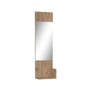Reapris Loft24 Kosmo Vägghängd Spegel Rectangulär 32x114 cm Grå - Inredning