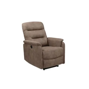 Loft24 Fåtölj Coullon Taupe Taupe - Möbler Billigare