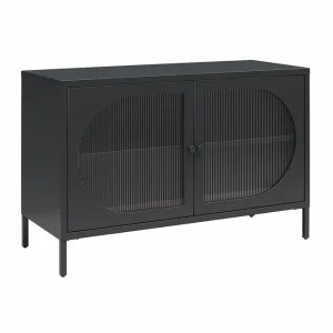 Reapris Loft24 Skåp Luna 100x40x64 cm, Svart 100x40x64 cm, Svart - Förvaring