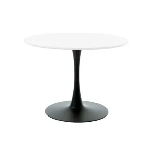 Extra rabatt Ankar Matbord 100 cm Rund Vit - Möbler