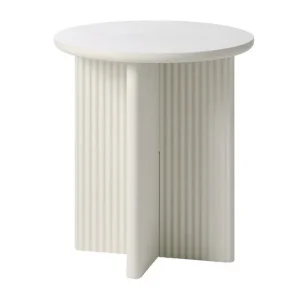 Reapris Ansal Sidobord 50 cm Greige - Möbler