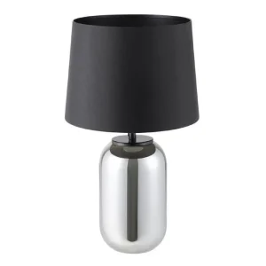 Eglo Bordslampa Eglo Cuite Svart/Stål Svart/Stål - Belysning & el Fynd