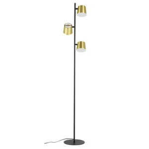 Expressleverans Eglo Golvlampa Eglo Altamira Svart/Mässing - Belysning & el