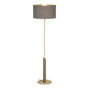 Sänkt pris Golvlampa Eglo Santandria Cappuccino - Belysning & el
