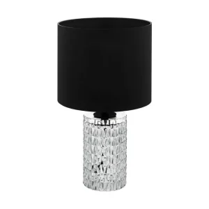 Bordslampa Eglo Sapuara Svart Kristall - Belysning & el Fynd