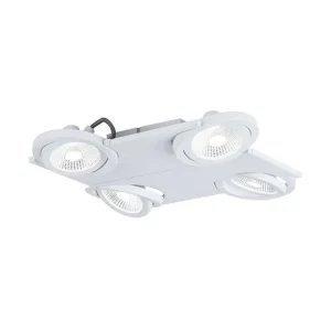 LED-spotlight Eglo Brea Vit Vit - Belysning & el Erbjudandepris