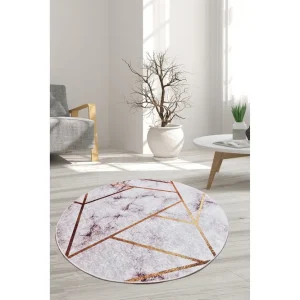 Chilai Matta 200 cm Rund Multifärgad - Textil & mattor Fynd