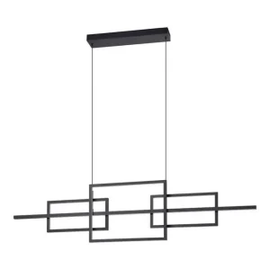 Takpendel Eglo Puebla Svart/Vit 150 cm 150 cm - Belysning & el Endast denna vecka