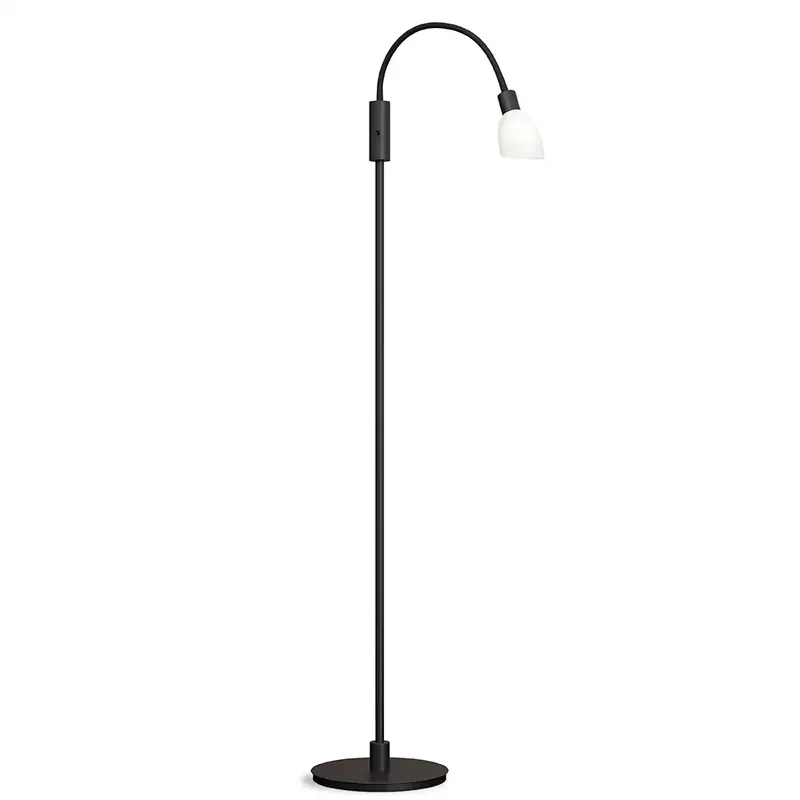 Cut golvlampa svart G9 Sista chansen
