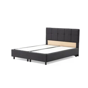 Sängbotten & Sänggavel för Enkel Säng Sudalmuni antracit 120 x 110 x 200 cm - Möbler Utförsäljning