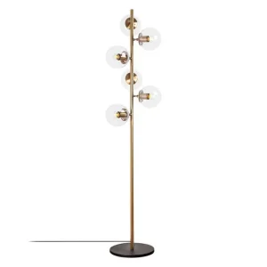 Golvlampa Subin Vintage Transparent Vintage Transparent - Belysning & el I lager