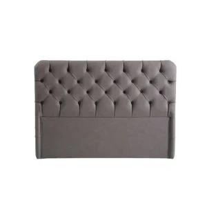 Sänggavel Sorang Grå 100 x 130 x 12 cm - Möbler Köp online