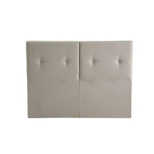 Sänggavel Badena Beige 126 x 130 x 10 cm - Möbler risnedsättning